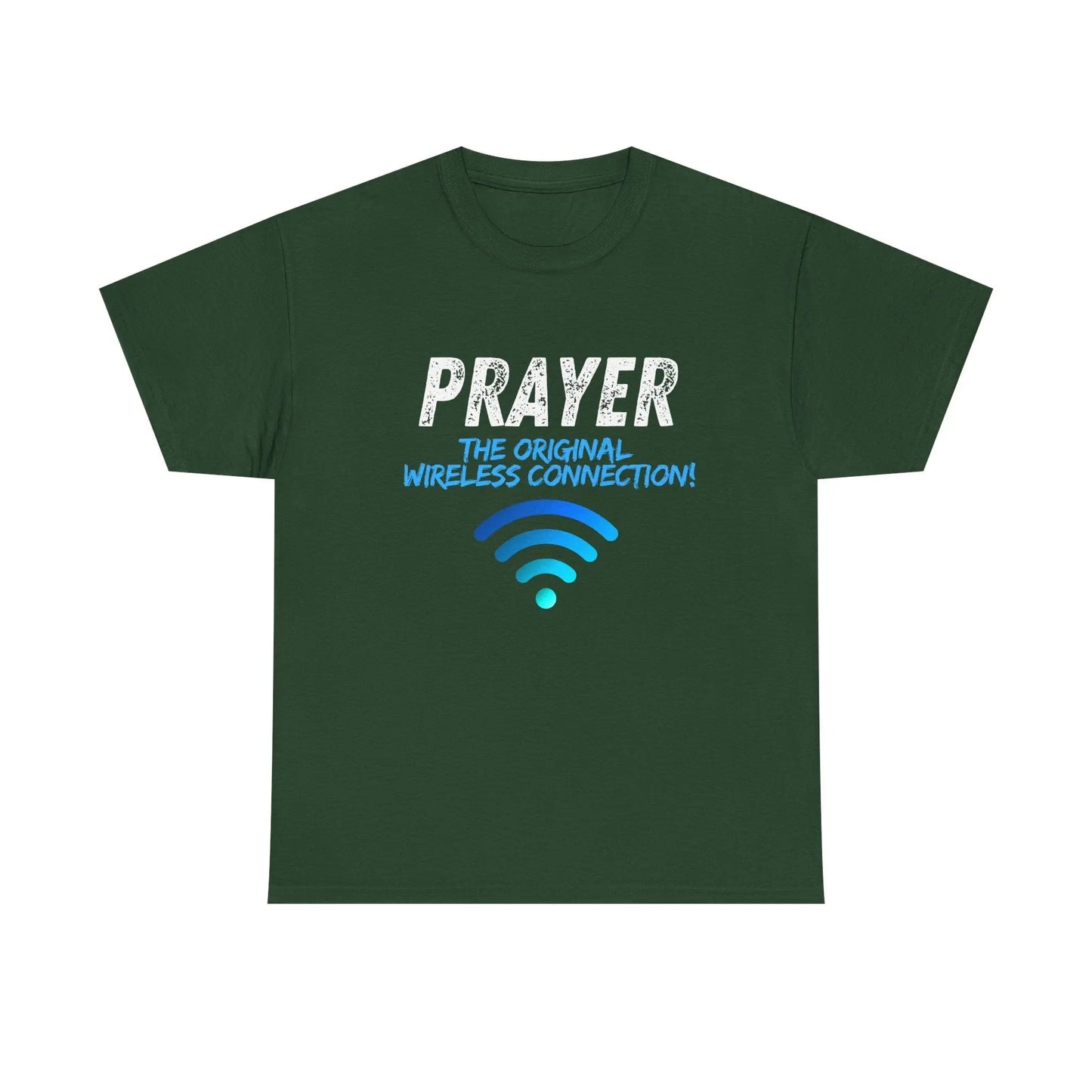 Prayer The Original Wireless Connection, Heavy Cotton T Shirt Product vendor