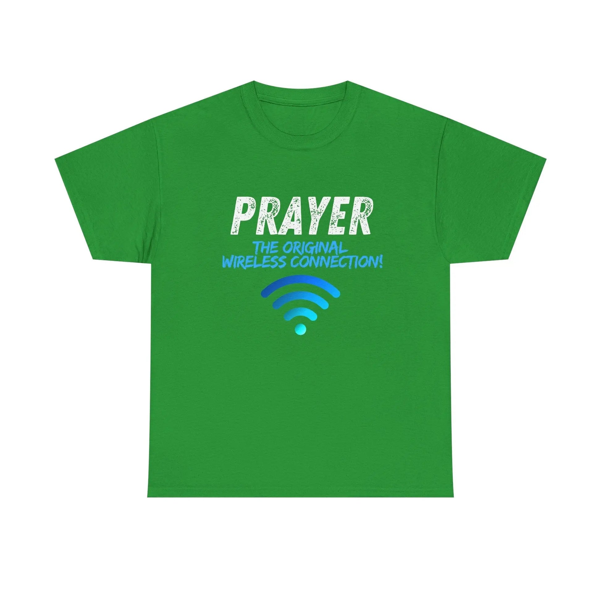 Prayer The Original Wireless Connection, Heavy Cotton T Shirt Product vendor