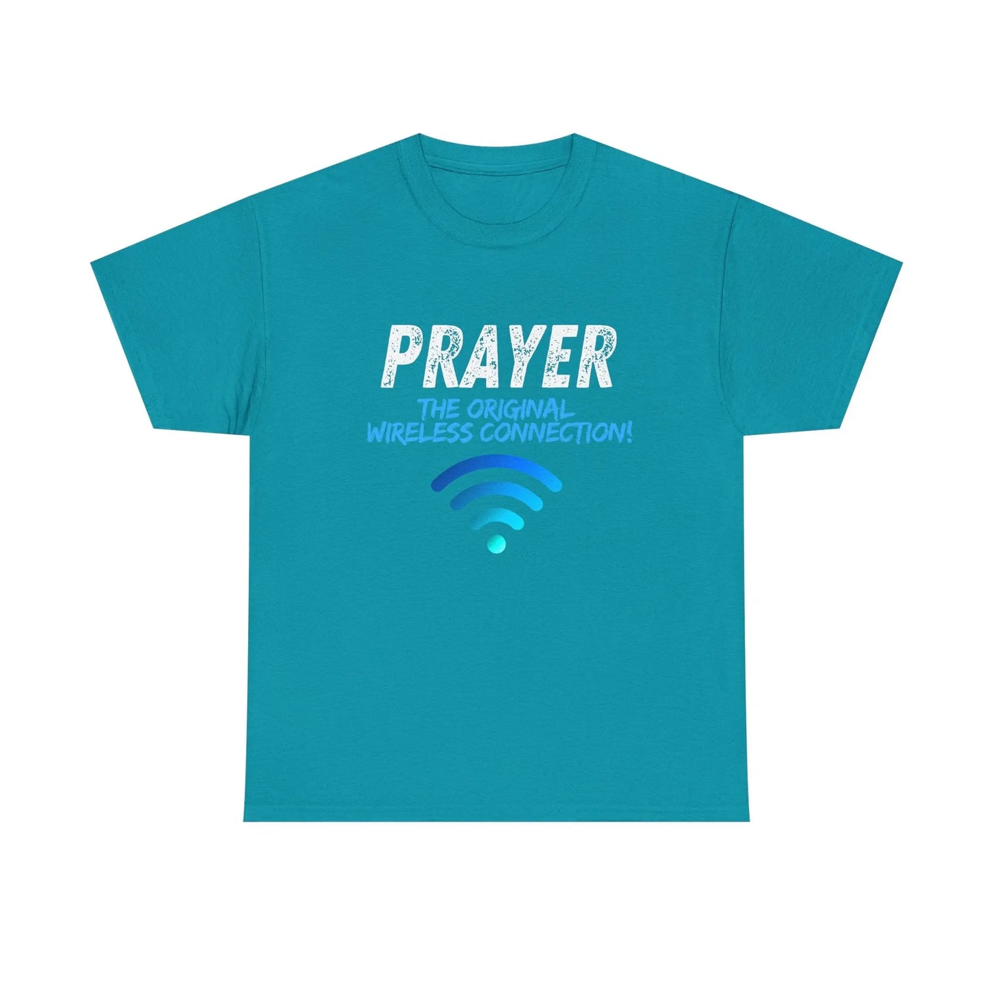 Prayer The Original Wireless Connection, Heavy Cotton T Shirt Product vendor