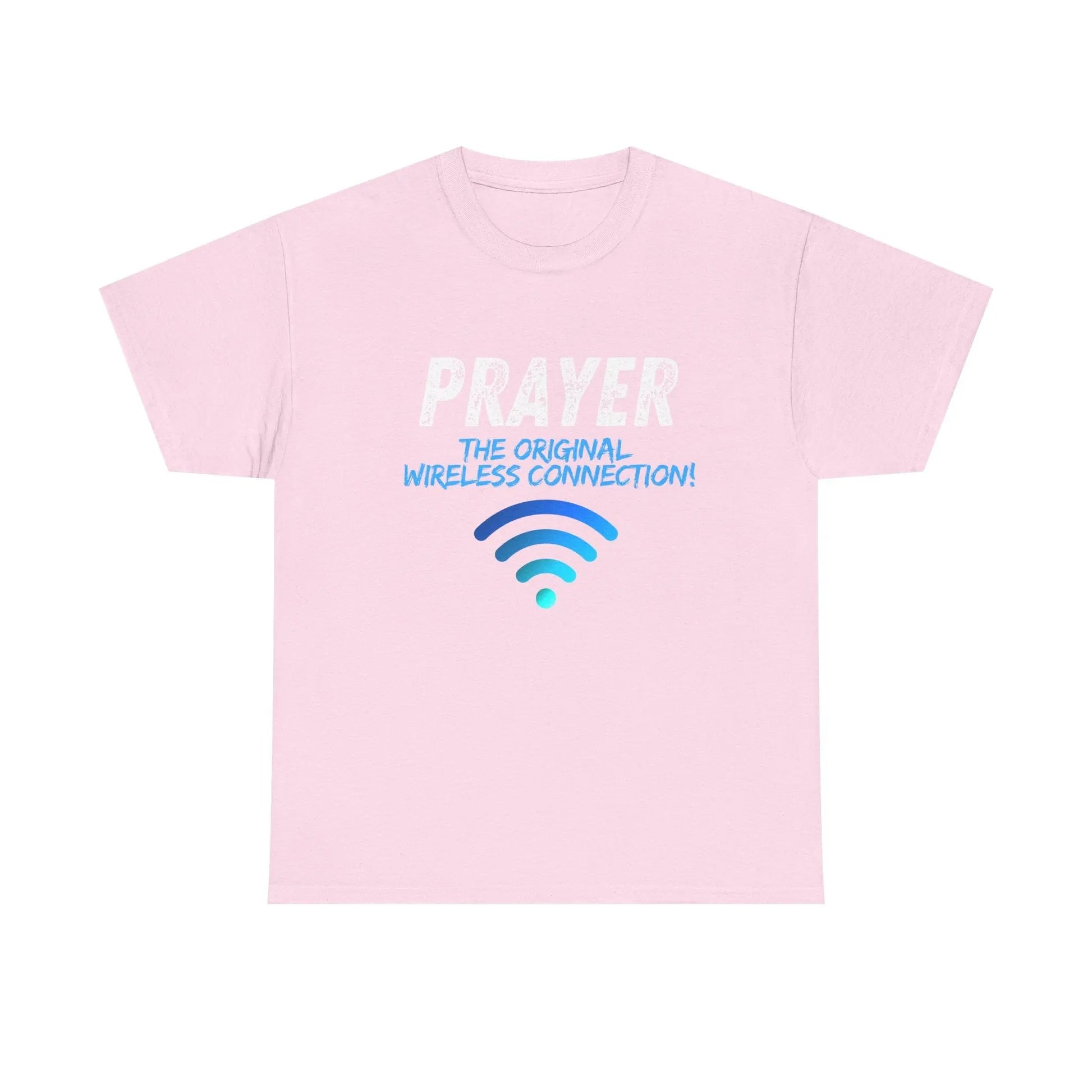 Prayer The Original Wireless Connection, Heavy Cotton T Shirt Product vendor