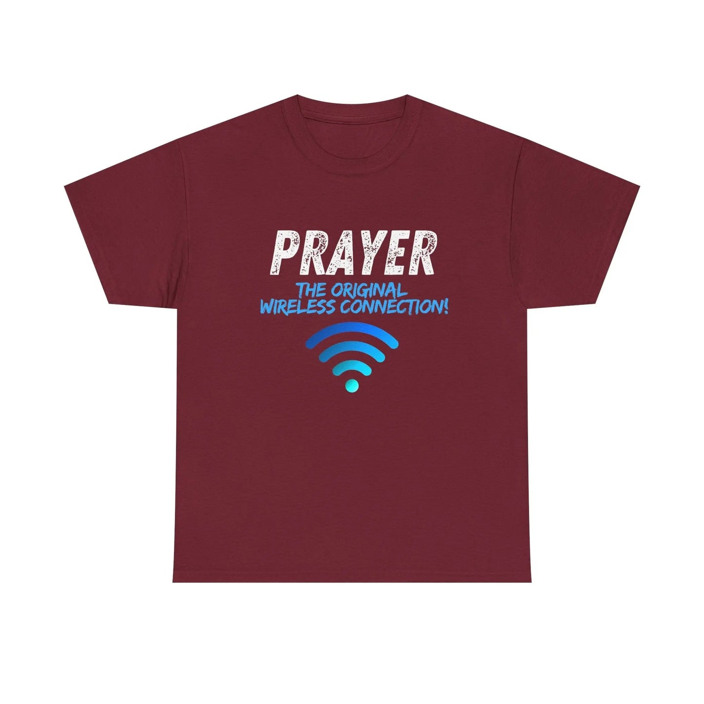 Prayer The Original Wireless Connection, Heavy Cotton T Shirt Product vendor