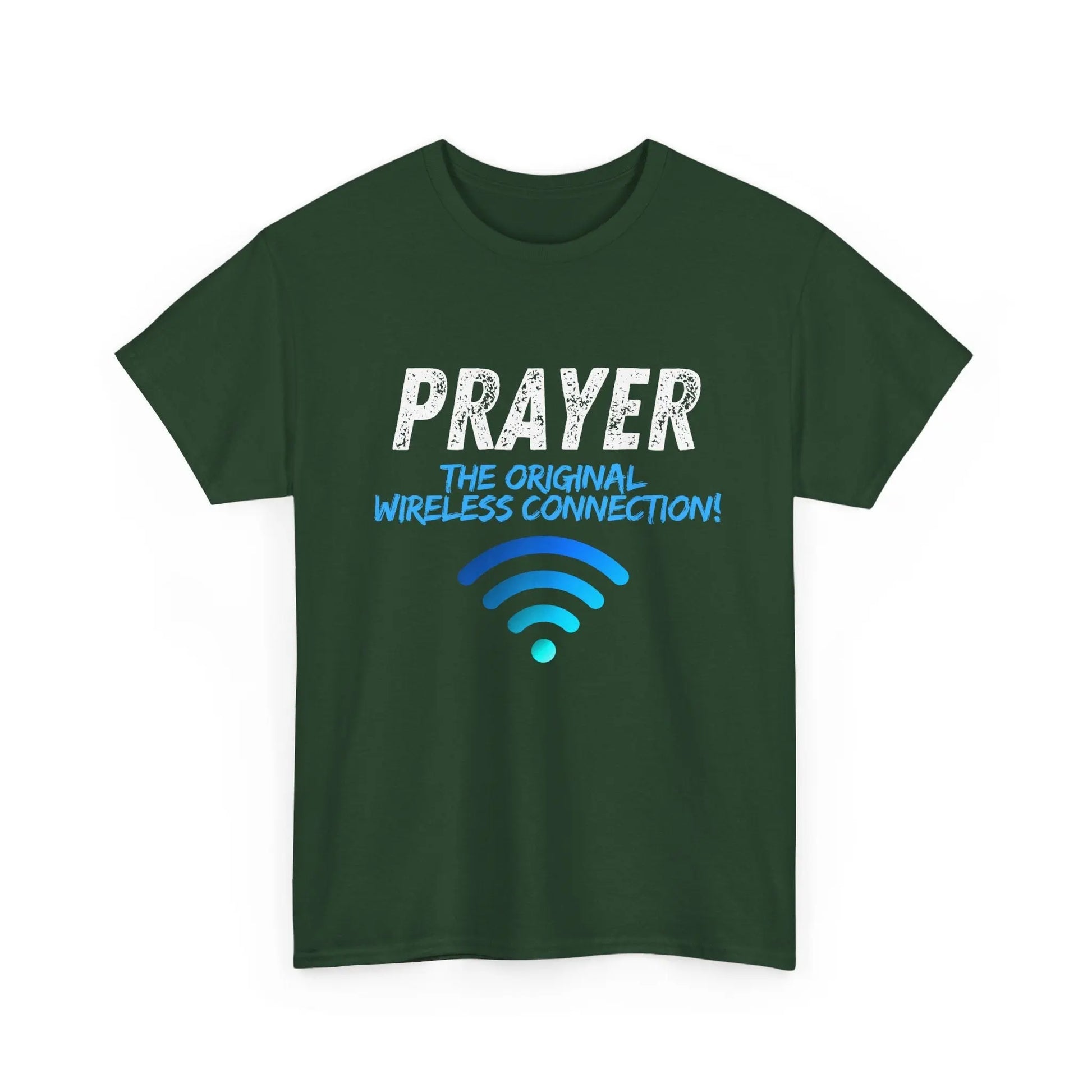 Prayer The Original Wireless Connection, Heavy Cotton T Shirt Product vendor