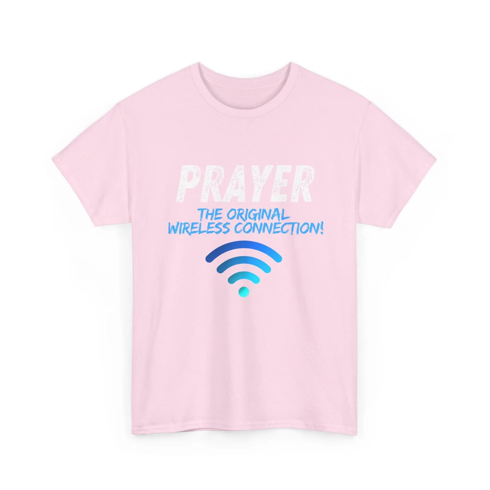 Prayer The Original Wireless Connection, Heavy Cotton T Shirt Product vendor