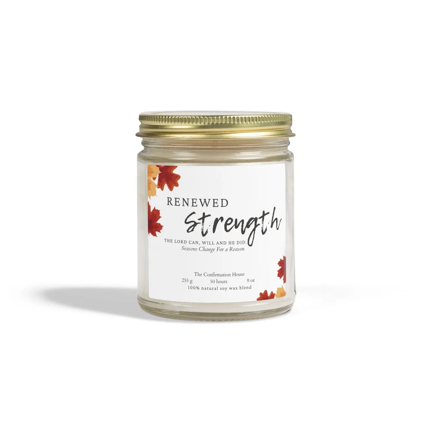 Renewed Strength Hand Poured Candle Product vendor
