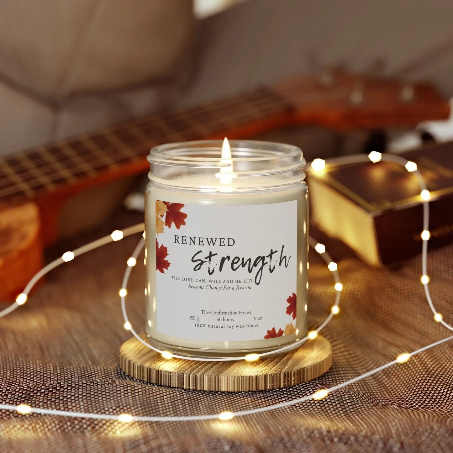 Renewed Strength Hand Poured Candle Product vendor