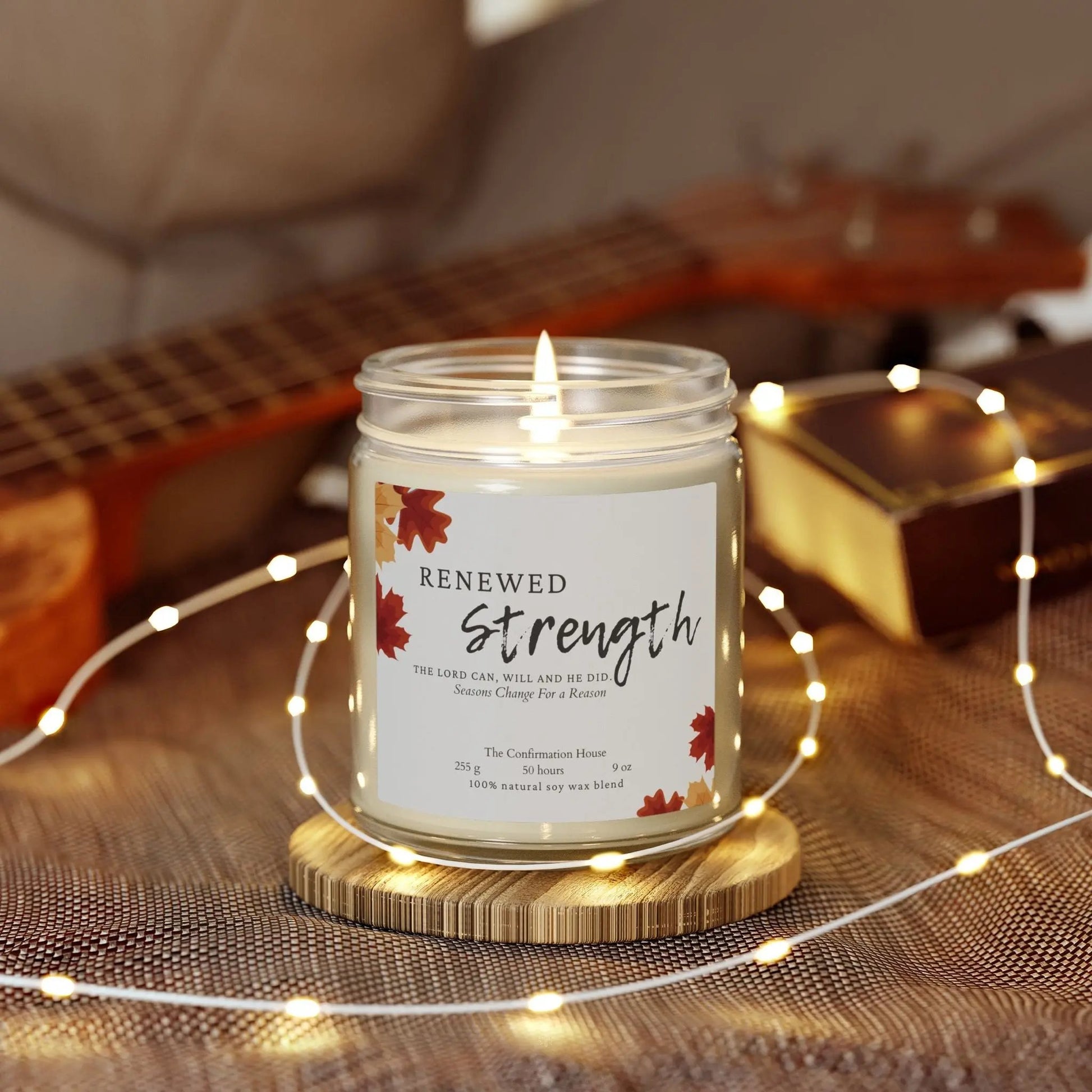 Renewed Strength Hand Poured Candle Product vendor