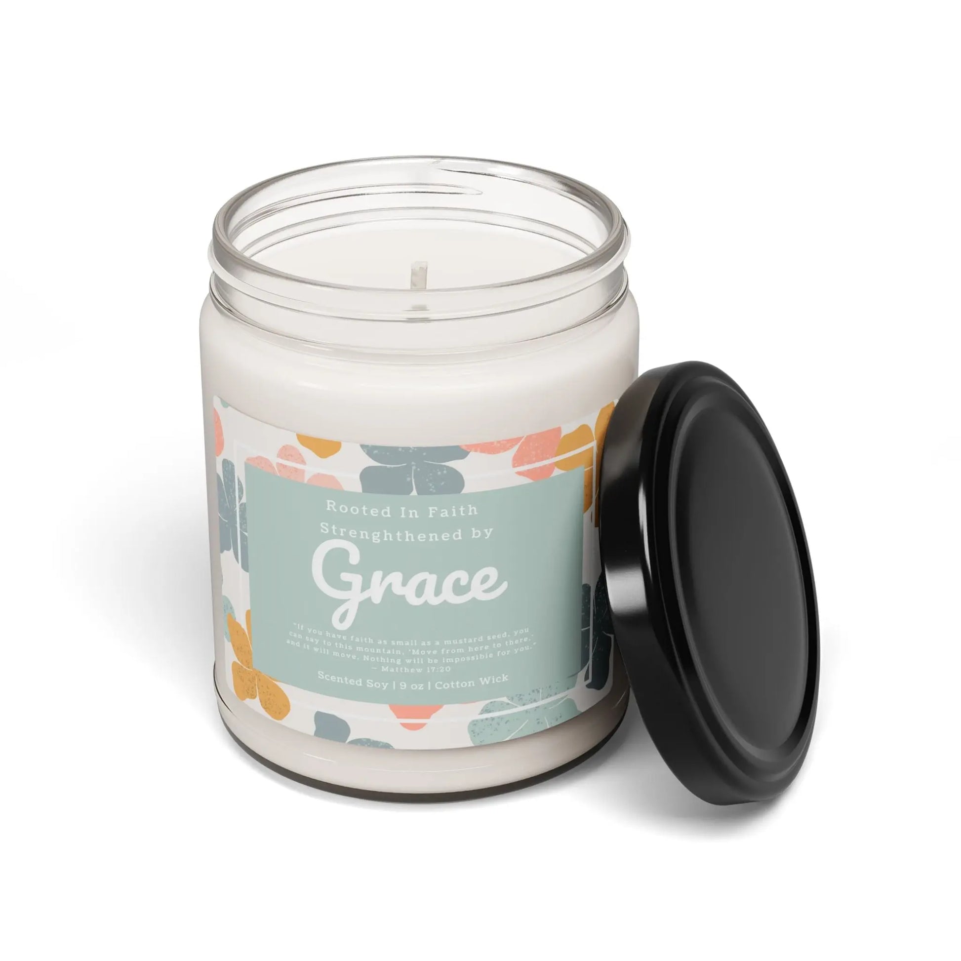 Strengthened by Grace, Scented Soy Candle, Gift Product vendor