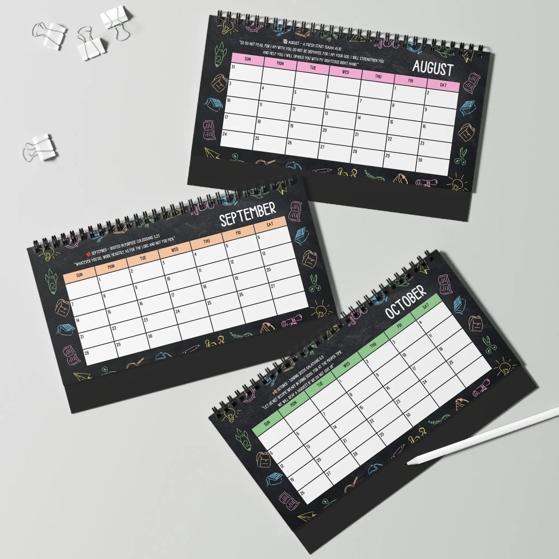 Teacher's Academic Calendar  2025 2026 Product vendor