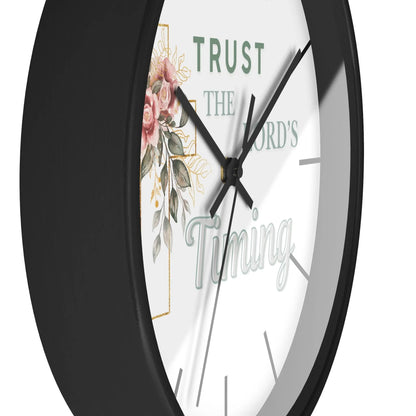 Trust The Lord's Timing 10 Inch Clock Product vendor