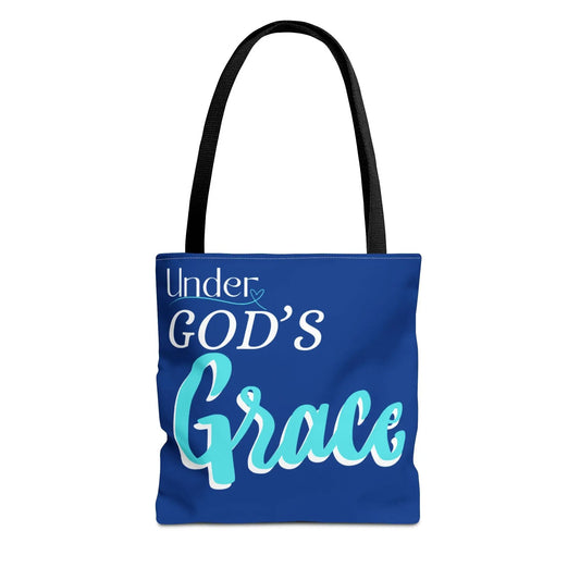 Under God's Grace Canvas Tote Bag Product vendor